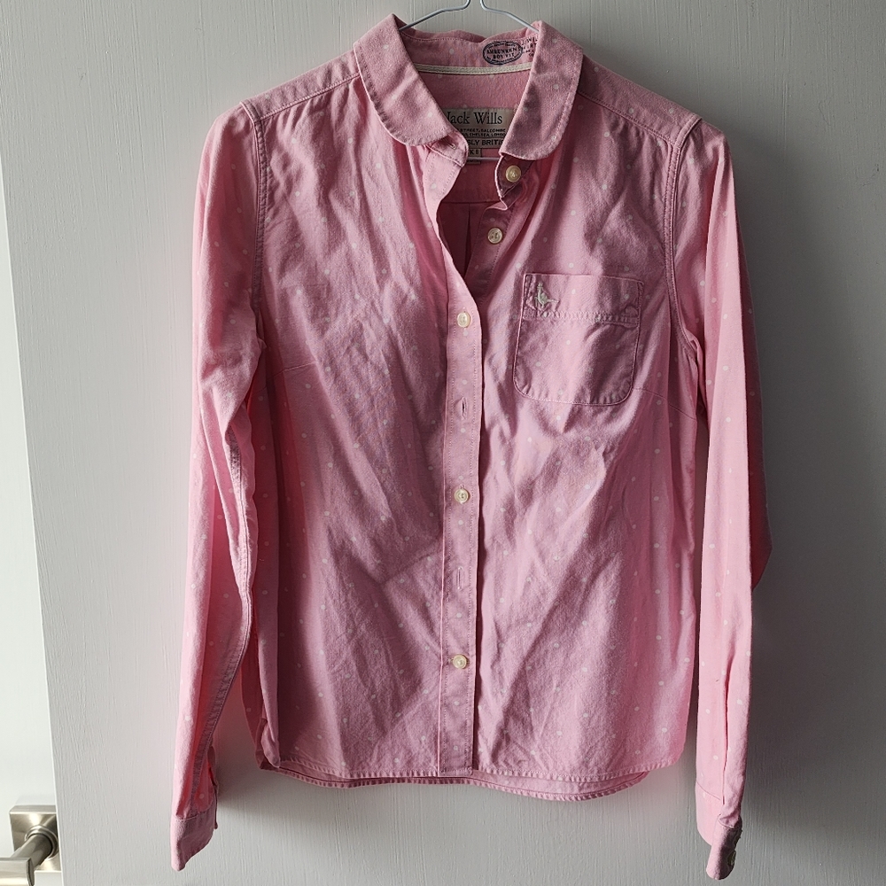 Jack Wills Pink Shirt